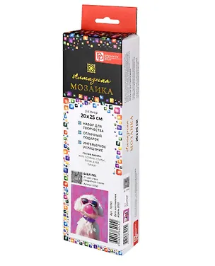 Алмазная мозаика "Бабл-пес" 20х25 см. 3115868