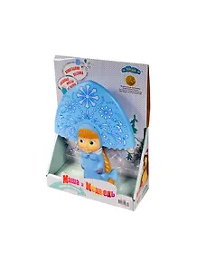 Маша-Снегурочка с песенкой и фразами (пластизоль) (GT7607) (1121701) (Маша и Медведь) (коробка)