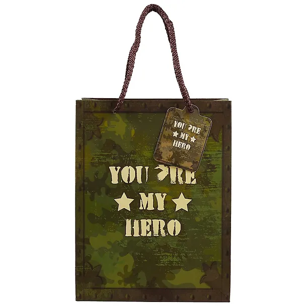 Подарочный пакет «My hero», А5 245557 — 2