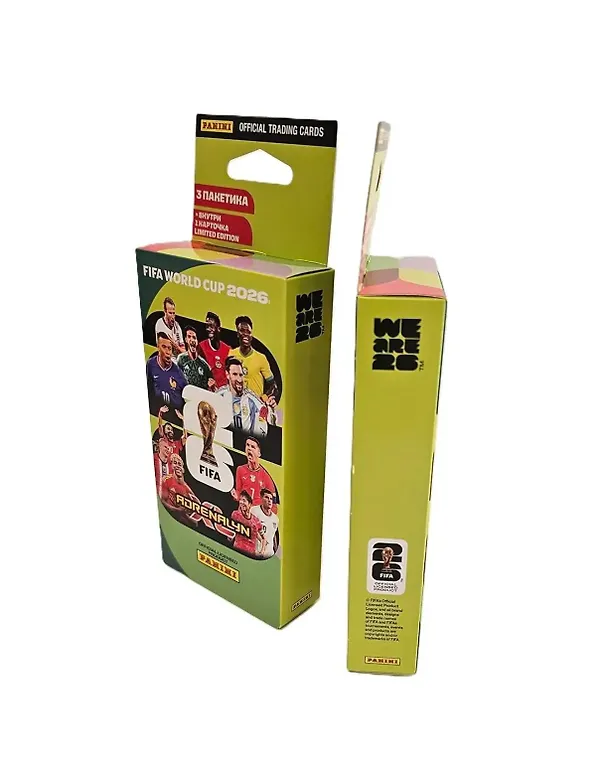 Набор коллекционных наклеек и карточек "Чемпионат мира FIFA World Cup 2026", PANINI WORLD CUP 2026 TCG (набор из 3 пакетиков карточек + 1 карточка Limited Edition), 25 штук в наборе 3161829 — 19