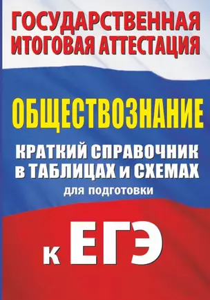 Обществознание. Краткий справочник в таблицах и схемах для подготовки к ЕГЭ — 2719713 — 1