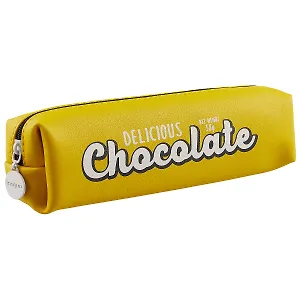 Пенал на молнии «Шоколад», 19 х 5 см