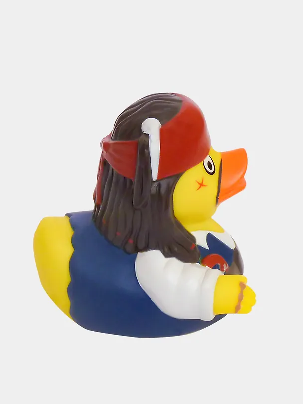 Игрушка для ванной, уточка резиновая FUNNY DUCKS "Пират Джек уточка" (1320) 3122143 — 3