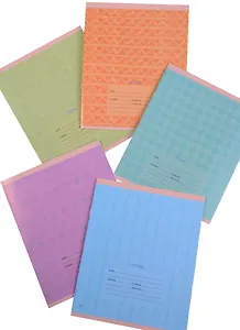 Тетрадь в линейку Unnika, "Однотонный орнамент (линия)", 12 листов, в ассортименте