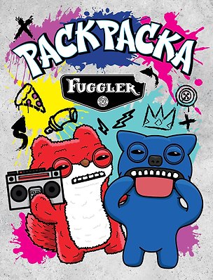 Книга Fugglers. Раскраска (серая) ()