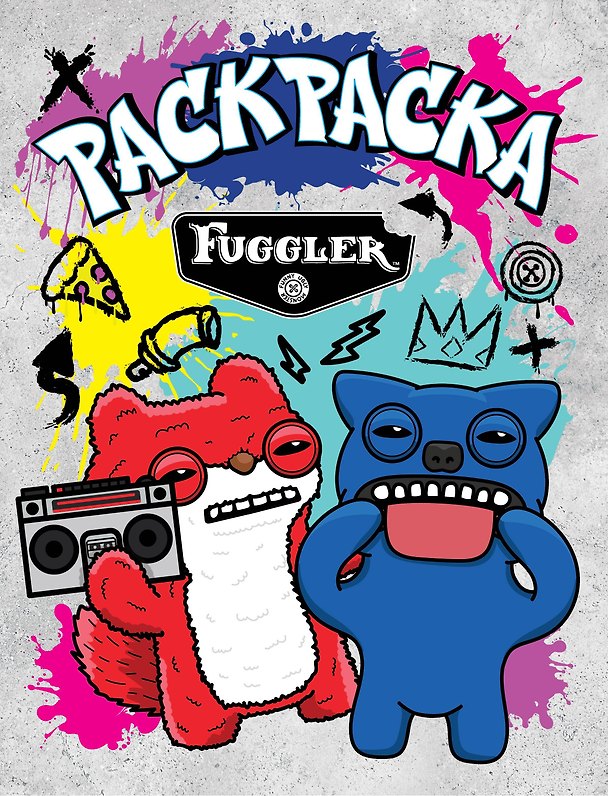 Книга Fugglers. Раскраска (серая) () — 1