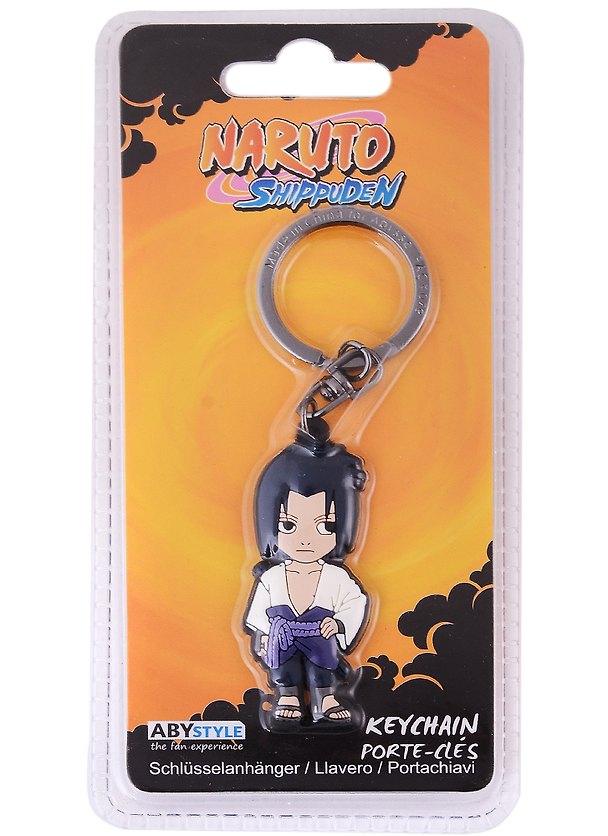 Брелок Аниме Naruto Sasuke (Наруто) (ПВХ) 2943223 — 1