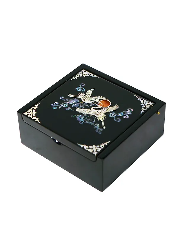 Шкатулка для украшений (перламутр) (10*9*8) (UHIL-9) 2392942 — 1