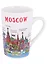 Кружка Москва Пиктограмма 350мл фарфор матовая цветн.рисунок (065-4-19P-CL) — 2858754 — 1