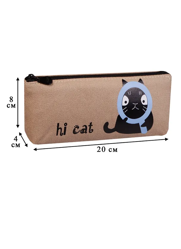 Пенал на молнии "Hi cat" 243272 — 2