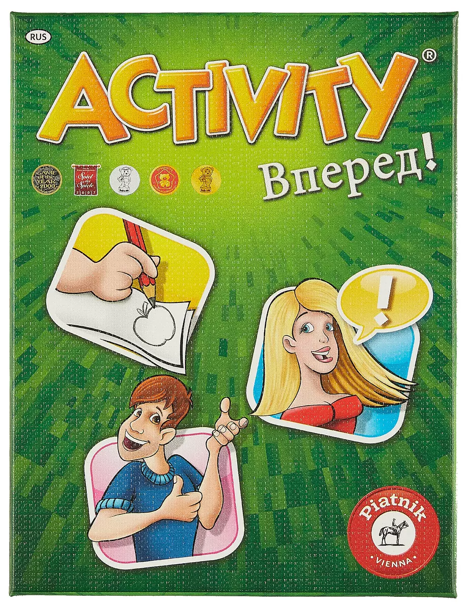 Настольная игра, PIATNIK, Activity Вперед (2558878) купить по низкой цене в  интернет-магазине «Читай-город»