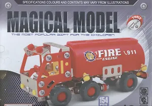 Конструктор Железный Пожарная машинка L (8+) (коробка)