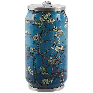 Термос в форме банки Винсент Ван Гог Ветка миндаля (металл) (300 мл) (12-16070-872)