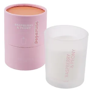 Свеча в тубусе Пастель розовая (8х8,5) (12-250105-G14)