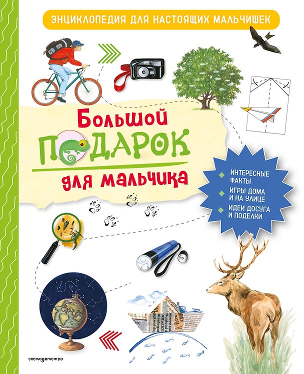 Книга Большой подарок для мальчика. Энциклопедия для настоящих мальчишек (Анастасия Занонцелли) — 1