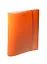 Тетрадь на кольцах в клетку Hatber, Diamond Neon, 120 листов, оранжевая — 233955 — 1