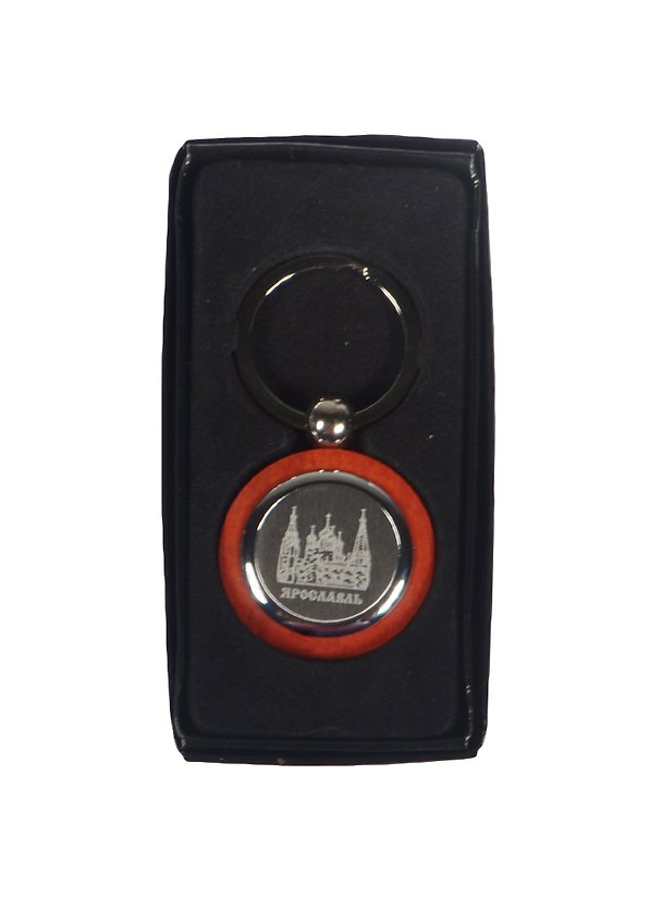 Брелок металл IM на дереве Ярославль (140-27) 2480451 — 1