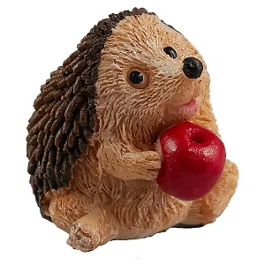 Фигурка Ёжик коричневый (полистоун) (4х5) (12-06721-CW003)
