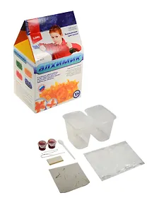 Набор для опытов, LORI Выращивание кристаллов "Оранжевый кристалл" Вкр-006