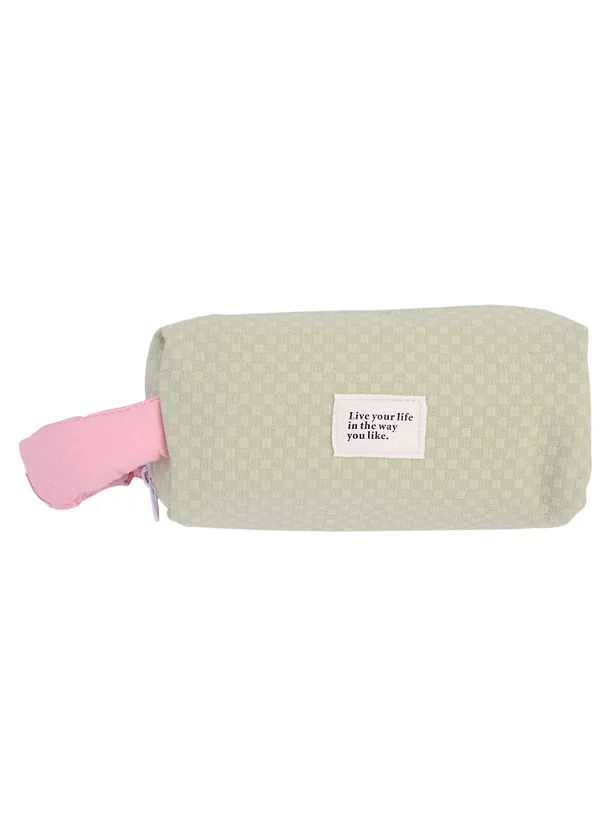Косметичка с ручкой Live Your Life (нефрит) (ПВХ) (21х9х7) 2958517 — 3