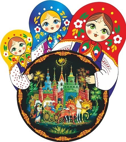 Сувенир, АКМ, Магнит круглый Палех.Золотой петушок 6*7см, смола 345637 — 1