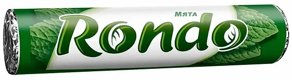 Мятные конфеты с сахаром Rondo Мята, 30г 3009281 — 2