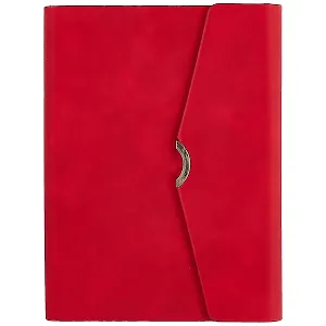 Недатированный ежедневник «Бейбискин», красный, 160 листов, А5