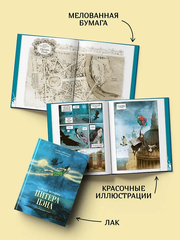 Тайная история Питера Пэна: графический роман 3134124 — 6