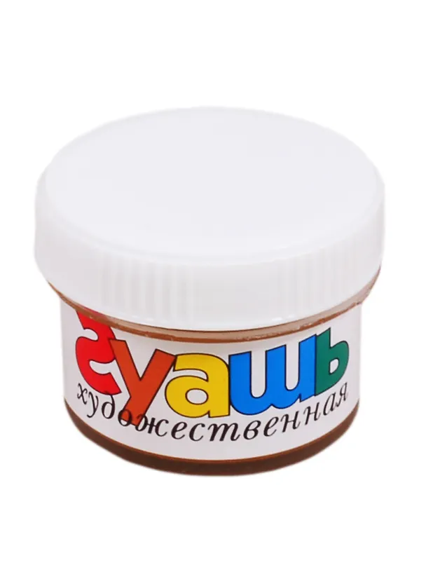Гуашь художественная 33 мл охра желтая, olki 255990 — 1