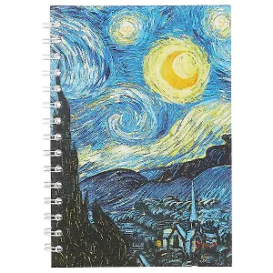 Тетрадь в клетку Hai Bin, "Звёздная ночь", 96 листов