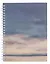 Тетрадь 120л кл. "View", небо, спираль, карт.обл., микротекстурирование, ламинация, тиснение золотой фольгой — 3085127 — 1