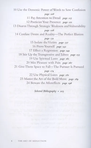 Книга The Concise art of Seduction (Robert Greene) — 3