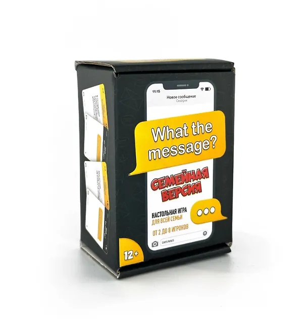 Настольная игра «What the massage Семейная версия», Мемограм 3136620 — 1