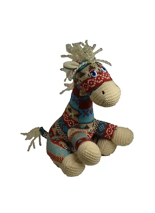 Мягкая игрушка Лошадь трикотажная (озвученная) (LF 8781) 2390169