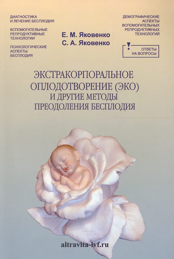 Книга Экстракорпоральное оплодотворение ( ЭКО) и другие методы преодоления бесплодия (Евгения Яковенко, Сергей Яковенко) — 1