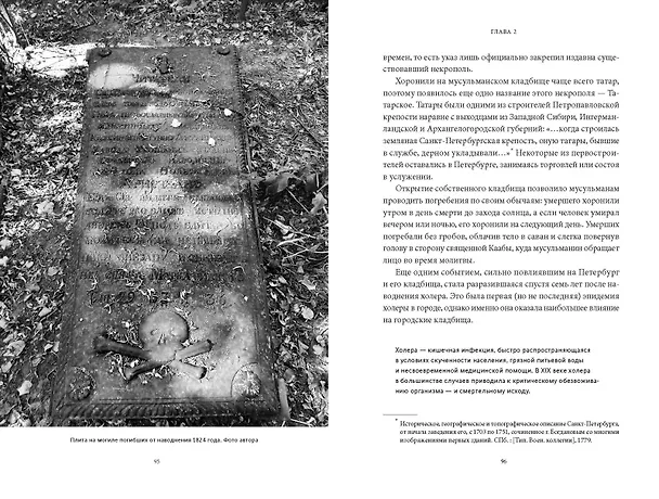 Книга Некрополи Петербурга. Адамовы головы, холерные кладбища и Гром-камень (Маргарита Николаева) — 18
