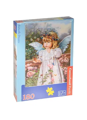 Пазл Castorland Ангел с бабочкой 180эл., 32*23см 2480276