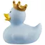 Игрушка для купания LiLaLu Уточка в короне голубая — 2530533 — 3