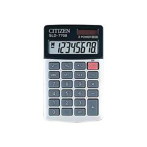 Калькулятор 08 разрядный карманный, CITIZEN SLD-7708