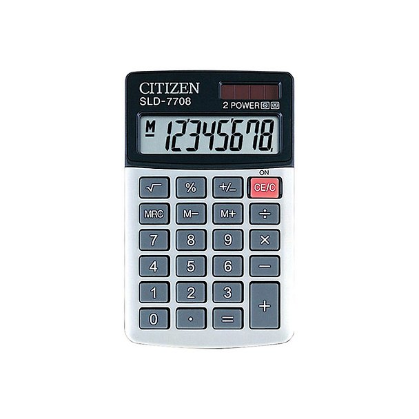 Калькулятор 08 разрядный карманный, CITIZEN SLD-7708 201258 — 1