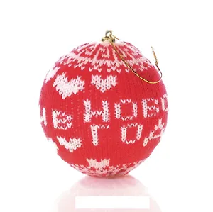Шарик вязаный Любви в новом году 8 см 687360 (Сима-ленд)