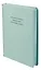 Ежедневник недат. А5 160л "Буйвол" мятный, бежевый, кожзам, тв.переплет, блинтовое тиснение, офсет, ляссе — 3055031 — 3