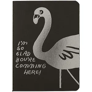 Записная книжка «Black flamingo» А6