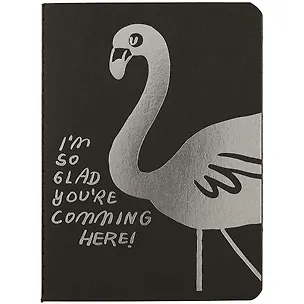 Записная книжка «Black flamingo» А6 247038