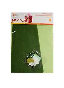 Набор для упаковки подарков АРТформат Зеленый