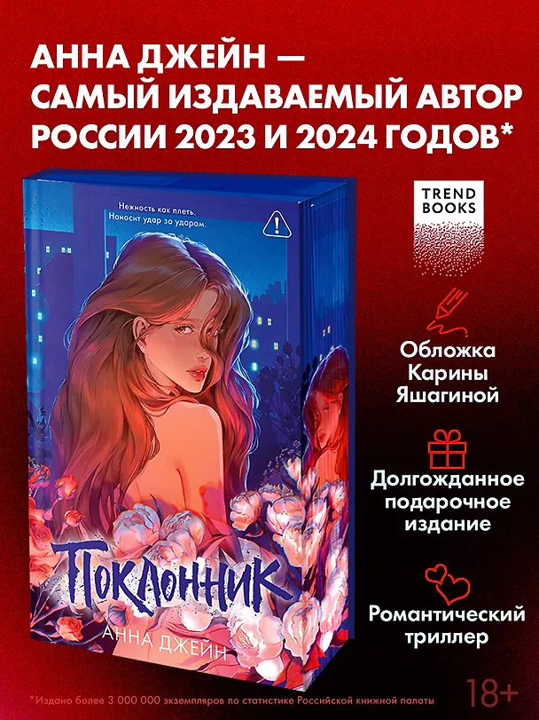 Книга Поклонник (Анна Джейн) — 1