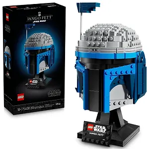 75408 Конструктор LEGO SW Шлем Джанго Фетта, 616 деталей, возраст 18+