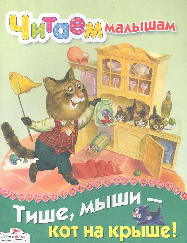 Книга Тише мыши - кот на крыше () — 1