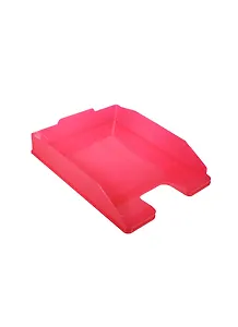 Лоток горизонтальный "Эксперт", розовый, Стамм