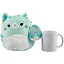 Мягкая игрушка Squishmallows Кошечка Карина (20 см) — 2904259 — 3